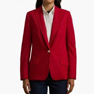 ❤️ 100% Virgin Wool Classic Red Blazer by Pendleton - Retails $595